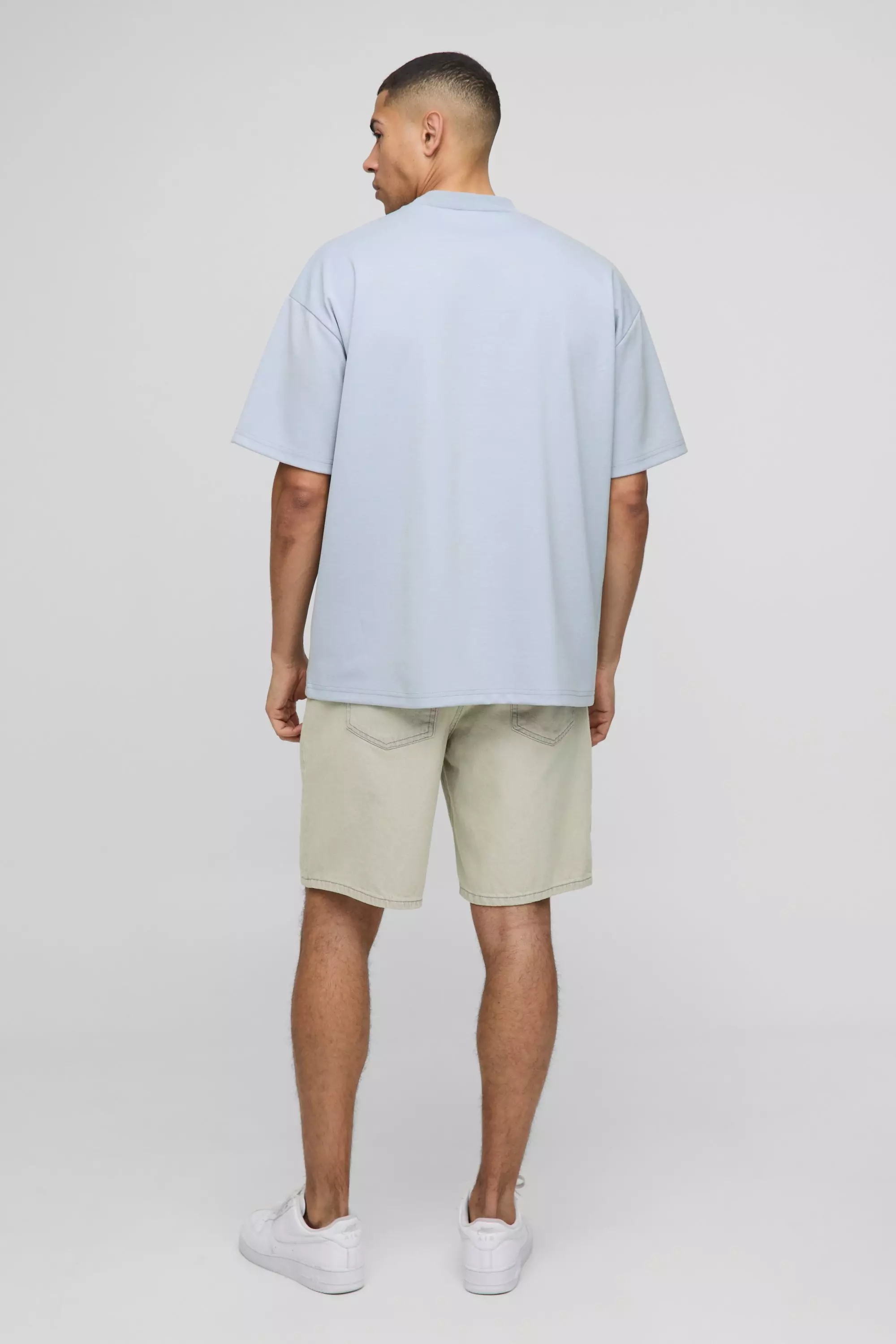 Oversized Premium Super Heavyweight T-Shirt | boohooMAN USA